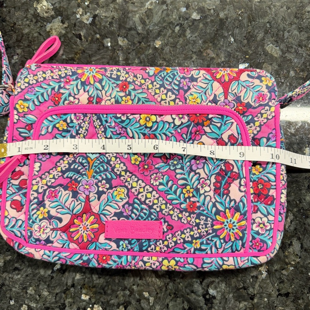 NWOT Vera Bradley Little Hipster Crossbody Bag Women’s Pink Floral Crossbody Bag - Picture 10 of 11